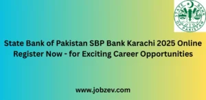 State Bank of Pakistan SBP Bank Karachi 2025 Online Register Now